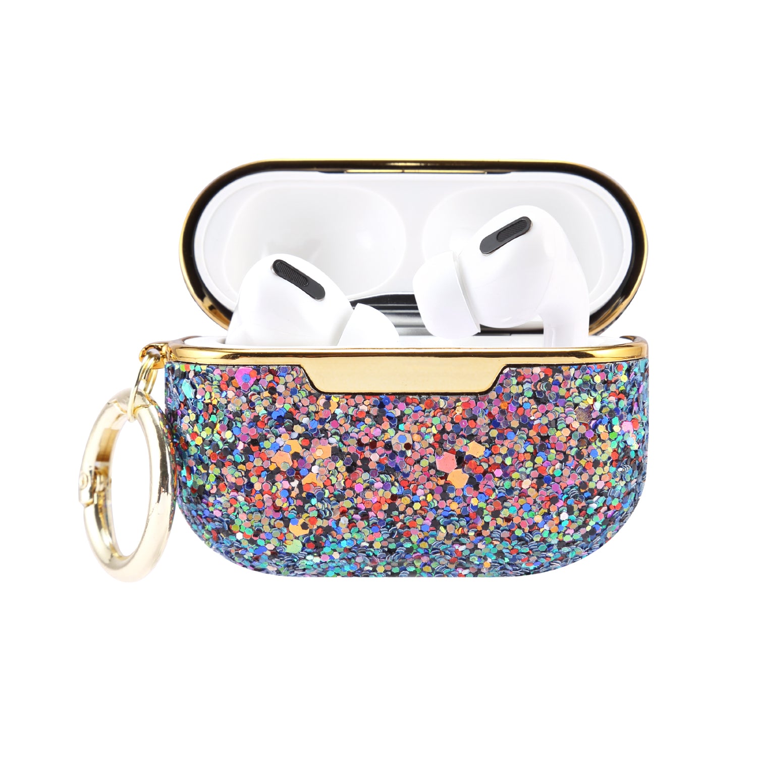 AirPods 1 & 2 Case Cover with Keychain Carabiner