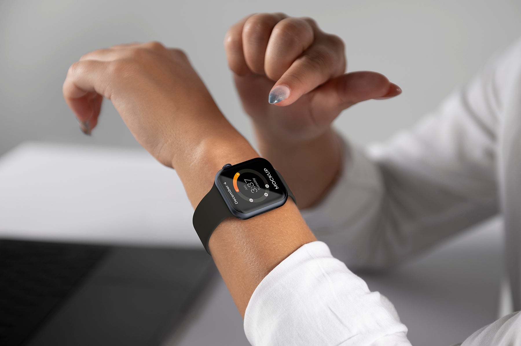 LAX Apple Watch Dual Clasp Silicone Bands