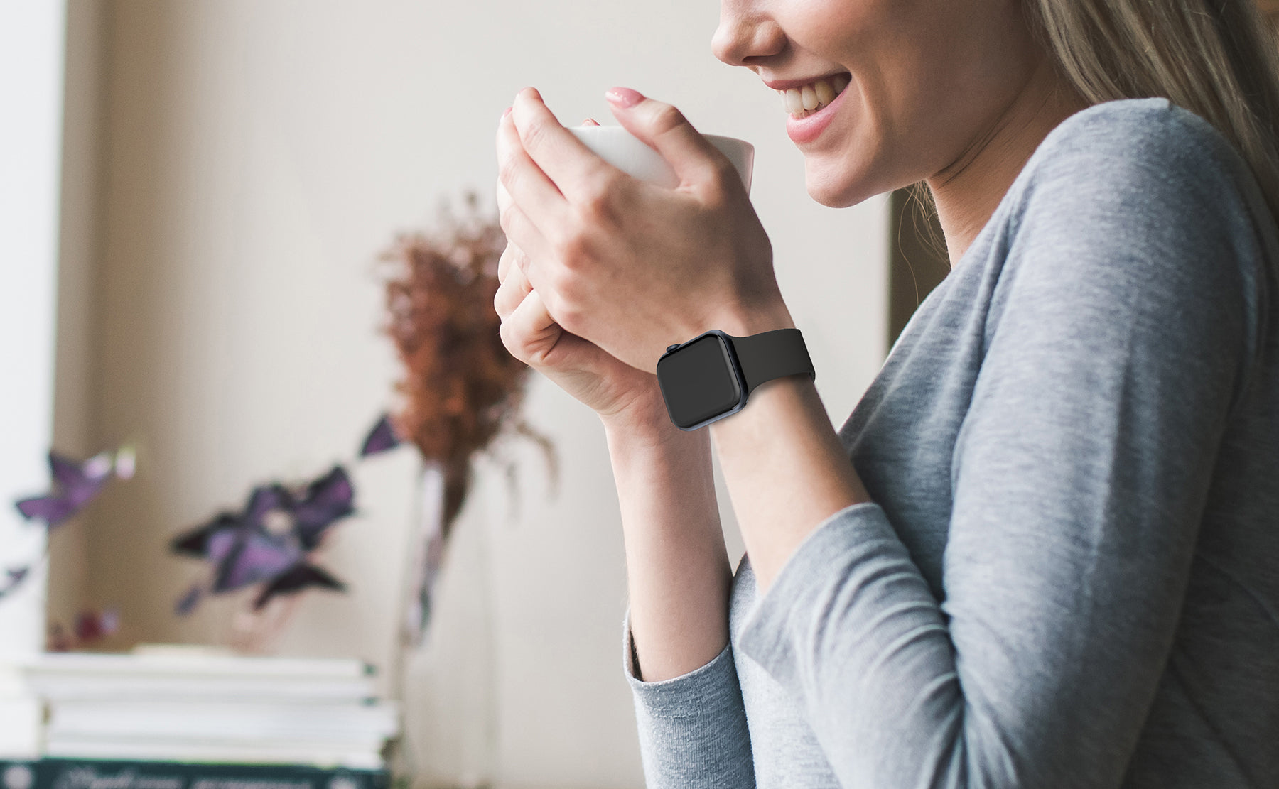 LAX Apple Watch Dual Clasp Silicone Bands