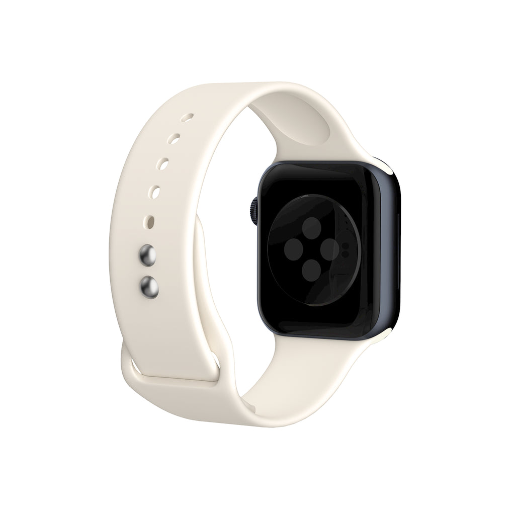 LAX Apple Watch Dual Clasp Silicone Bands