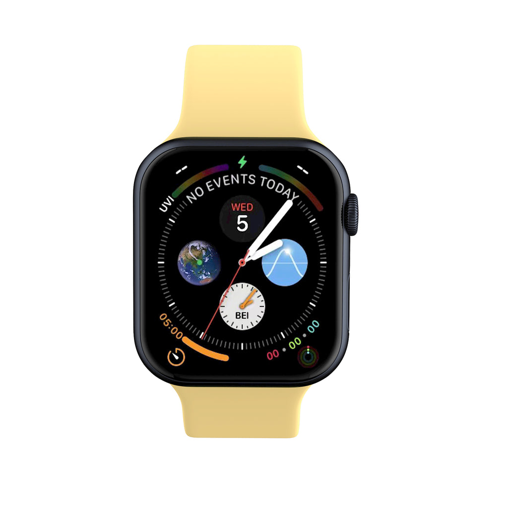 LAX Apple Watch Dual Clasp Silicone Bands