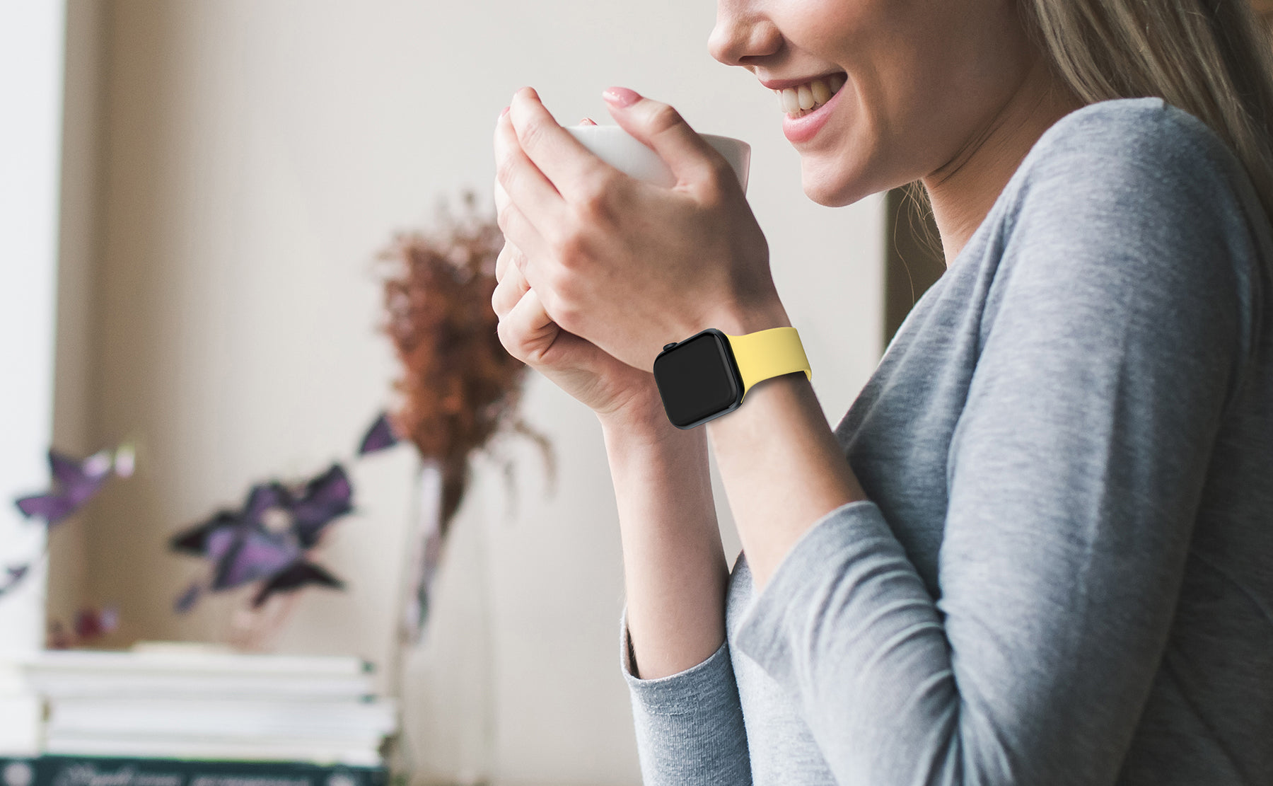 LAX Apple Watch Dual Clasp Silicone Bands