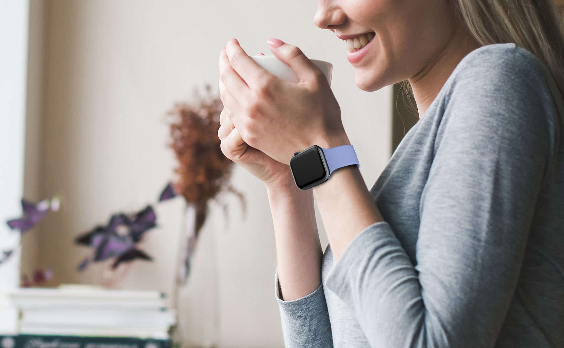 LAX Apple Watch Dual Clasp Silicone Bands