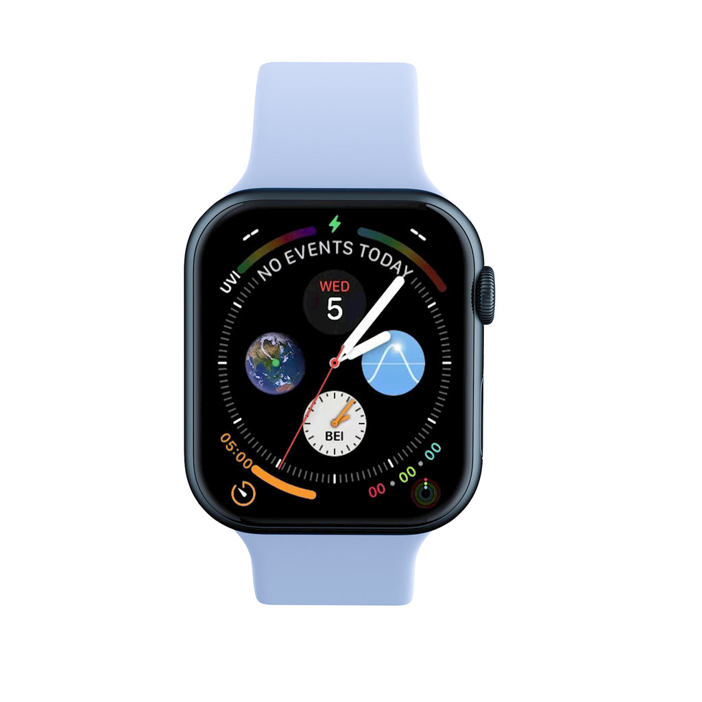 LAX Apple Watch Dual Clasp Silicone Bands