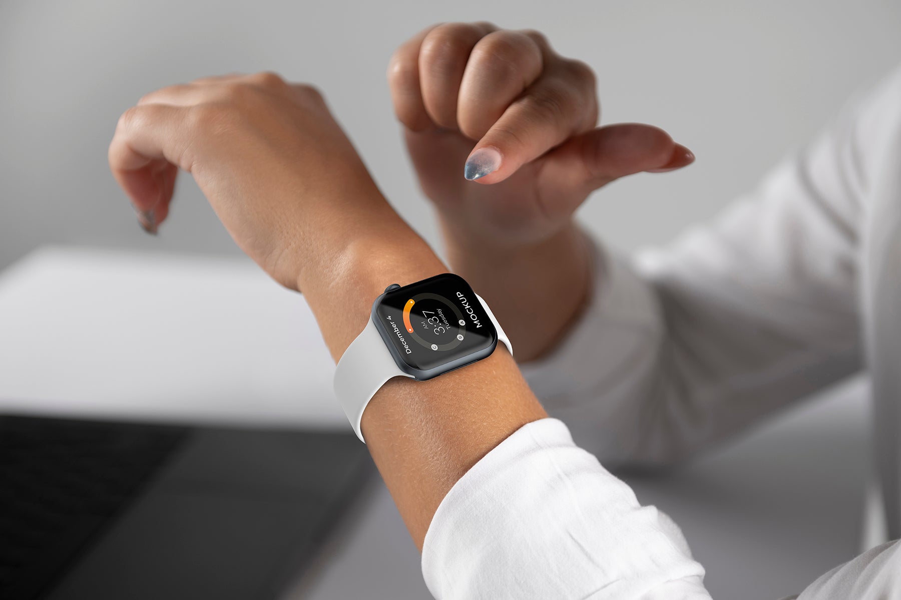 LAX Apple Watch Dual Clasp Silicone Bands