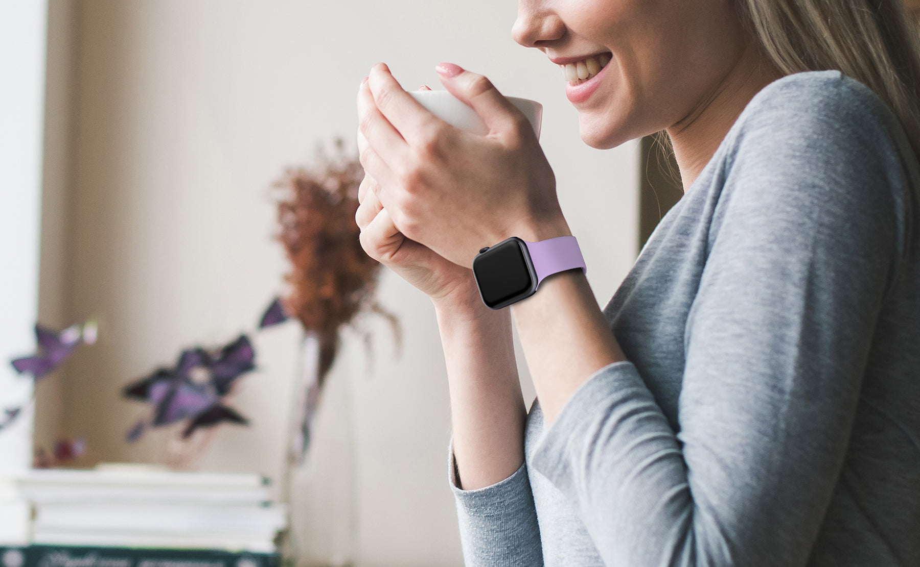 LAX Apple Watch Dual Clasp Silicone Bands