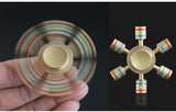 Luxury Metalic Fidget Spinner Anxiety and Stress Reliever Toy - Gold