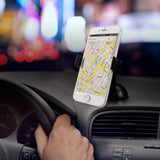 Universal Adjustable Car Mount Dashboard Windshield Phone Holder for iPhone, Samsung Galaxy, Android, Smartphones