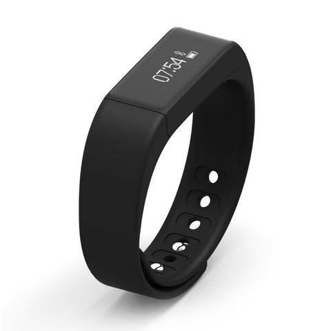 Smart Bracelet Bluetooth I5 Plus Waterproof Touch Screen Fitness Tracker Watch - Black