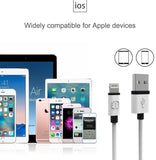 Apple MFi Certified 4 ft Lightning to USB Fast Charging Cable