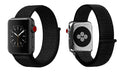 Breathable Nylon Sport Loop Band (Adjustable Velcro) for Apple Watch Series 1/2/3 Sport, Edition