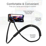 Universal Versatile Phone Mount, Hands-Free Stand, Neck Holder, Tripod for Smartphones, iPhone, Samsung