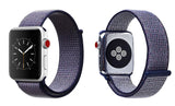 Breathable Nylon Sport Loop Band (Adjustable Velcro) for Apple Watch Series 1/2/3 Sport, Edition