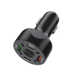 USBPD 4 Port Car Charger