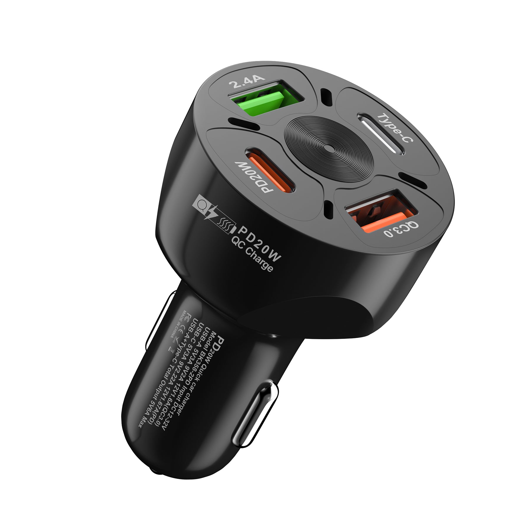 LAX 4 Port Car Charger