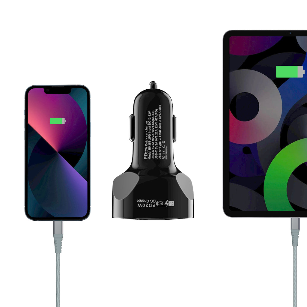 LAX 4 Port Car Charger