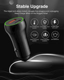 LAX Car Charger USBPD 20W with 1 USB-C and 1 USB-A - Black