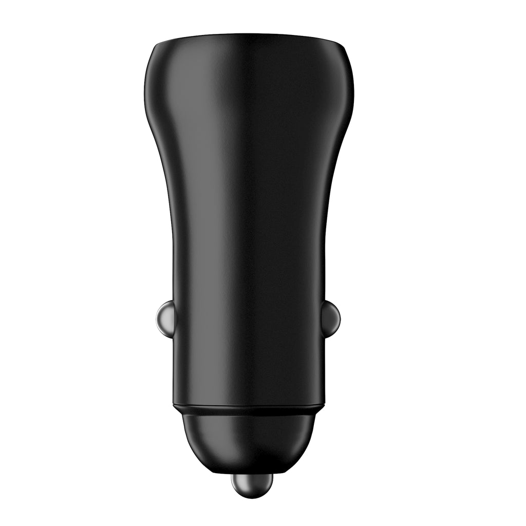 LAX Car Charger 20W with 1 USB-C and 1 USB-A - Black