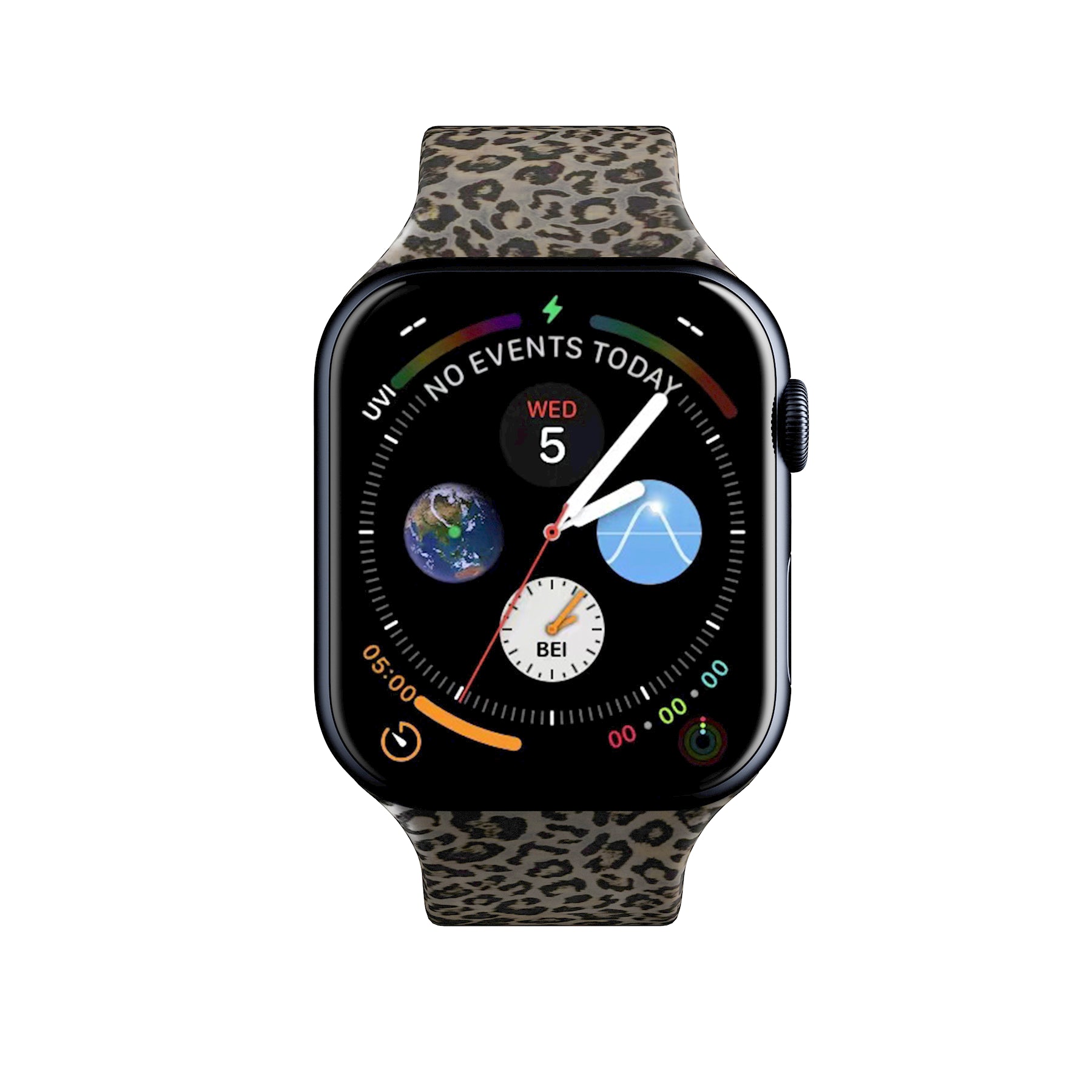 LAX Apple Watch Dual Clasp Silicone Bands