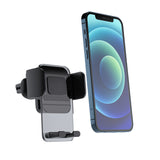 LAX Cradle Vent Phone Holder for Car - Adjustable Side Jaws, Portable with Quick Release Button - Premium Phone Mount for Car- Clear