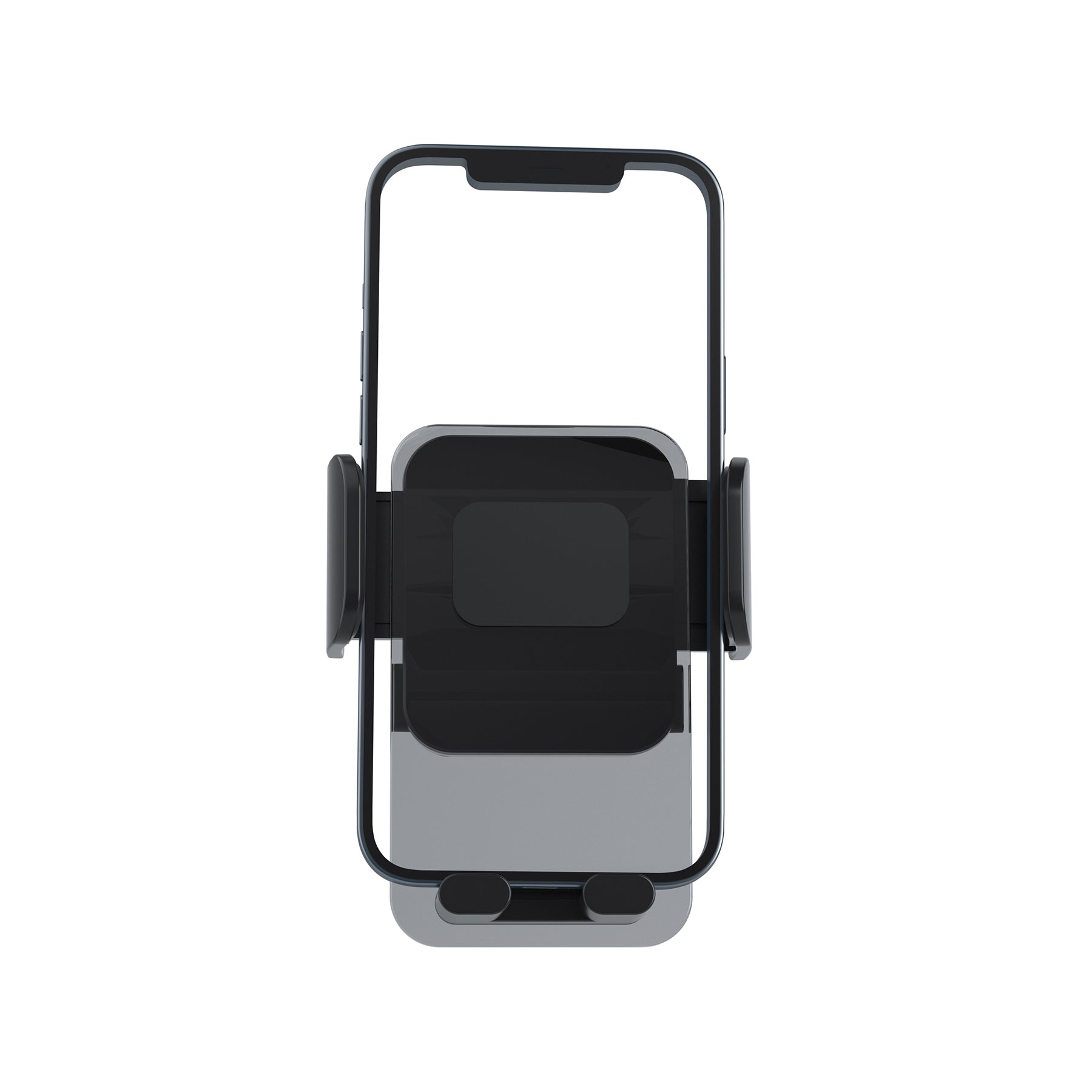 LAX Cradle Vent Phone Holder for Car - Adjustable Side Jaws, Portable with Quick Release Button - Premium Phone Mount for Car- Clear