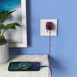LAX 2 Port USB Wall Charger 2.4A with Apple MFi Certified Lightning Cable (6ft)