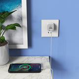 LAX 2 Port USB Wall Charger 2.4A with Apple MFi Certified Lightning Cable (6ft)