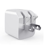 LAX 2 Port USB Wall Charger 2.4A with Apple MFi Certified Lightning Cable (6ft)