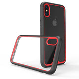 Premium Hybrid Protective Bumper Clear Case for Apple iPhone 7 8 X and Plus
