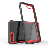 Premium Hybrid Protective Bumper Clear Case for Apple iPhone 7 8 X and Plus