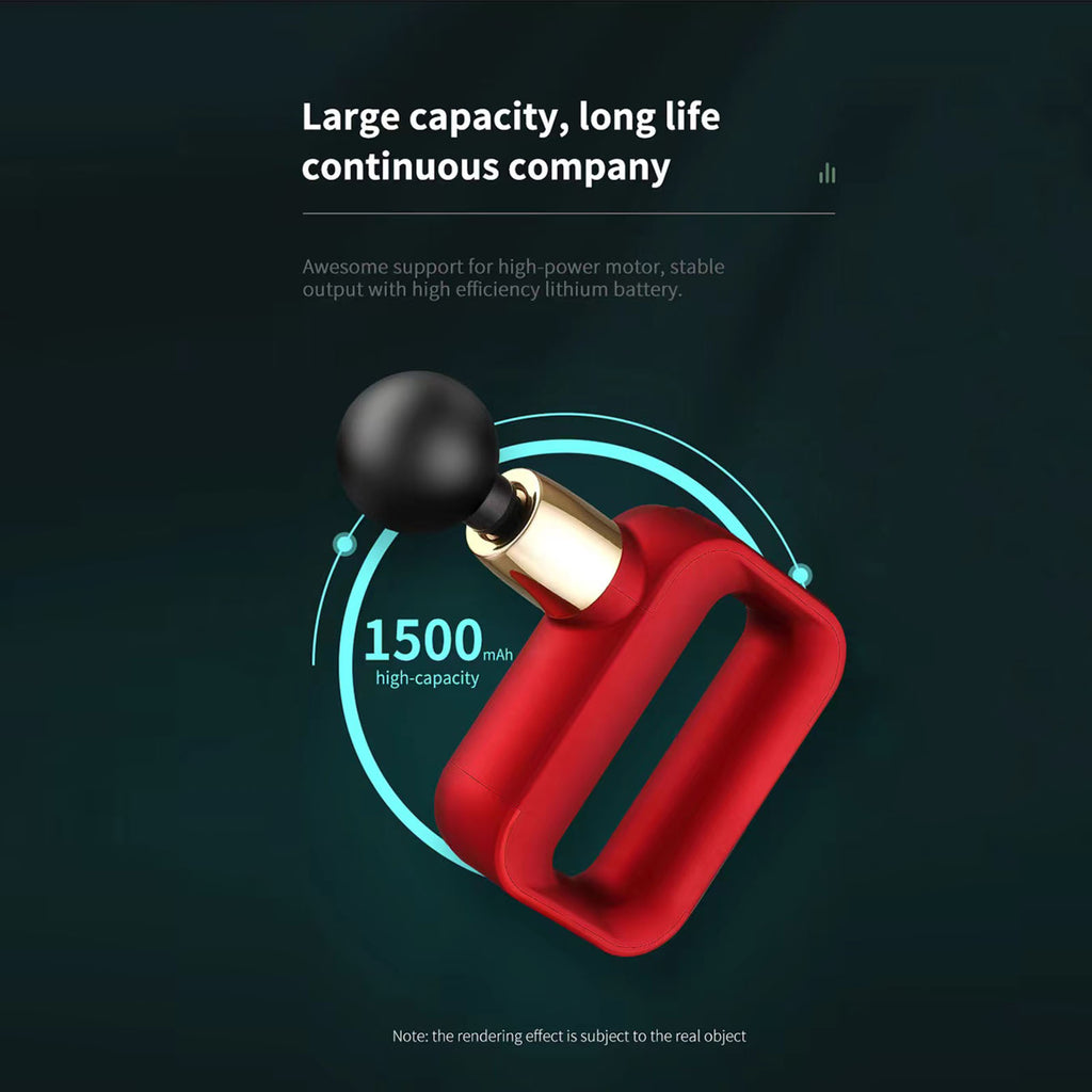 LAX Deluxe Handheld Deep Tissue Percussion Muscle Massager