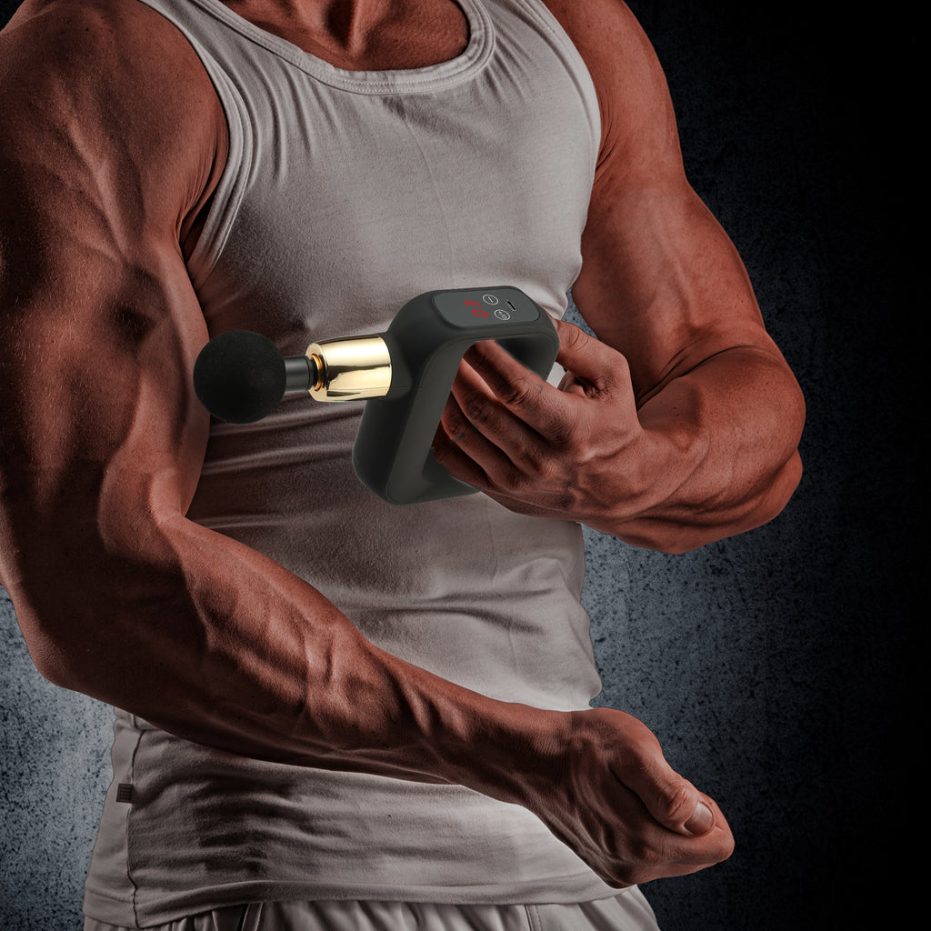 LAX Deluxe Handheld Deep Tissue Percussion Muscle Massager