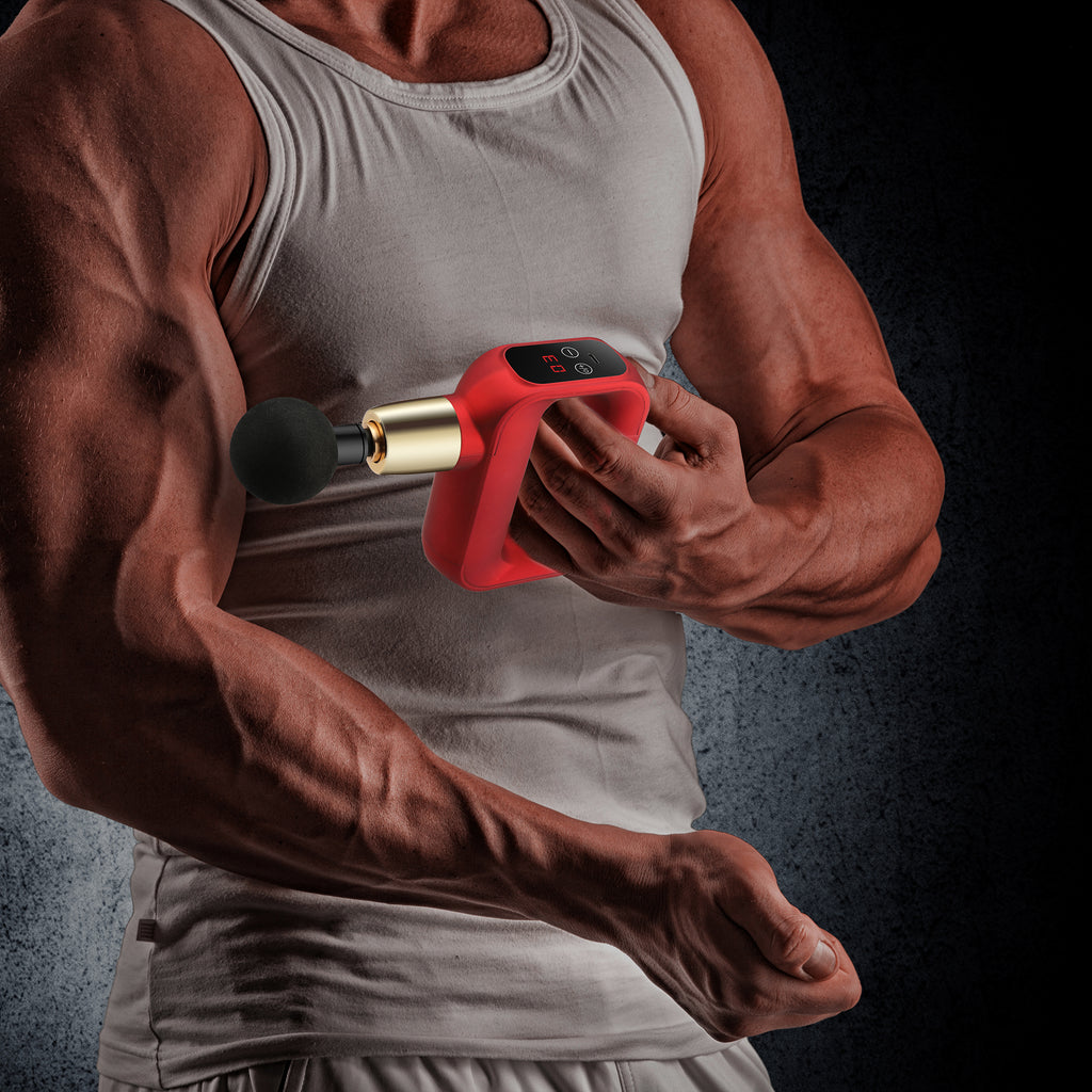 LAX Deluxe Handheld Deep Tissue Percussion Muscle Massager