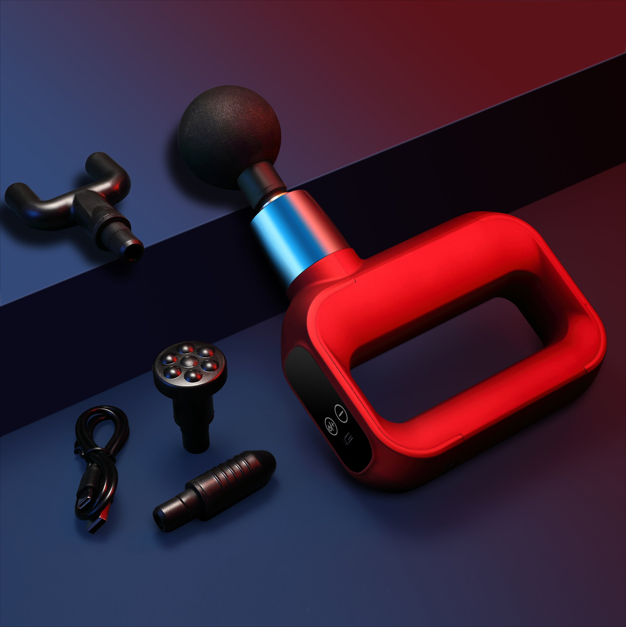 LAX Deluxe Handheld Deep Tissue Percussion Muscle Massager