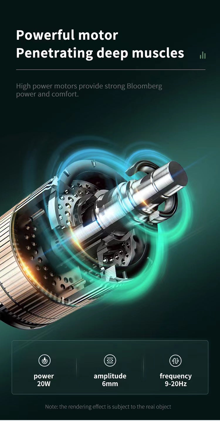 LAX Deluxe Handheld Deep Tissue Percussion Muscle Massager