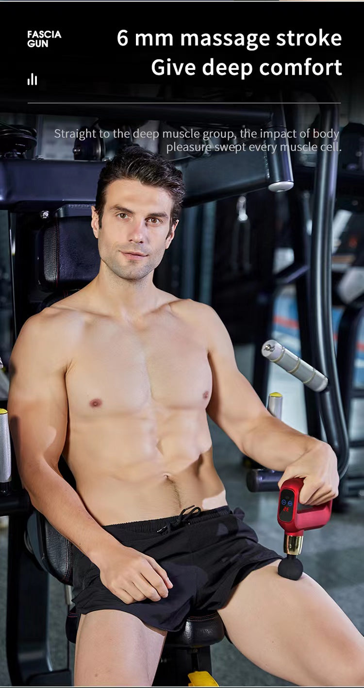 LAX Deluxe Handheld Deep Tissue Percussion Muscle Massager