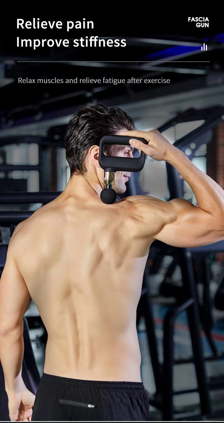 LAX Deluxe Handheld Deep Tissue Percussion Muscle Massager