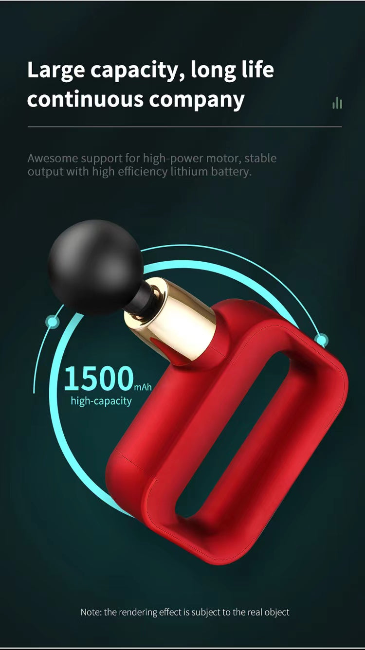 LAX Deluxe Handheld Deep Tissue Percussion Muscle Massager