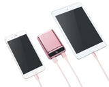 LAX Pocket Sized Dual USB Ultra Powerful 12000mAh Mini External Battery Backup Charger