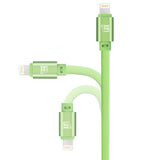 Glow in the Dark Apple MFi Certified USB to Lightning Cable (10 Feet)