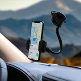 Car Windshield Dash Mount, 360 Degree Universal Cell Phone Car Holder Cradle
