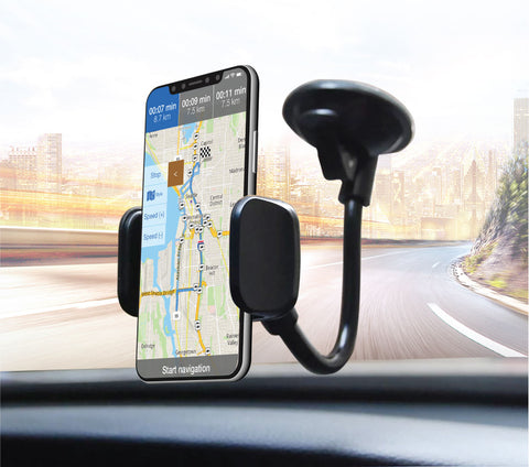 Car Windshield Dash Mount, 360 Degree Universal Cell Phone Car Holder Cradle