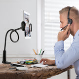 Goose Neck Tablet Clamp Desk Mount