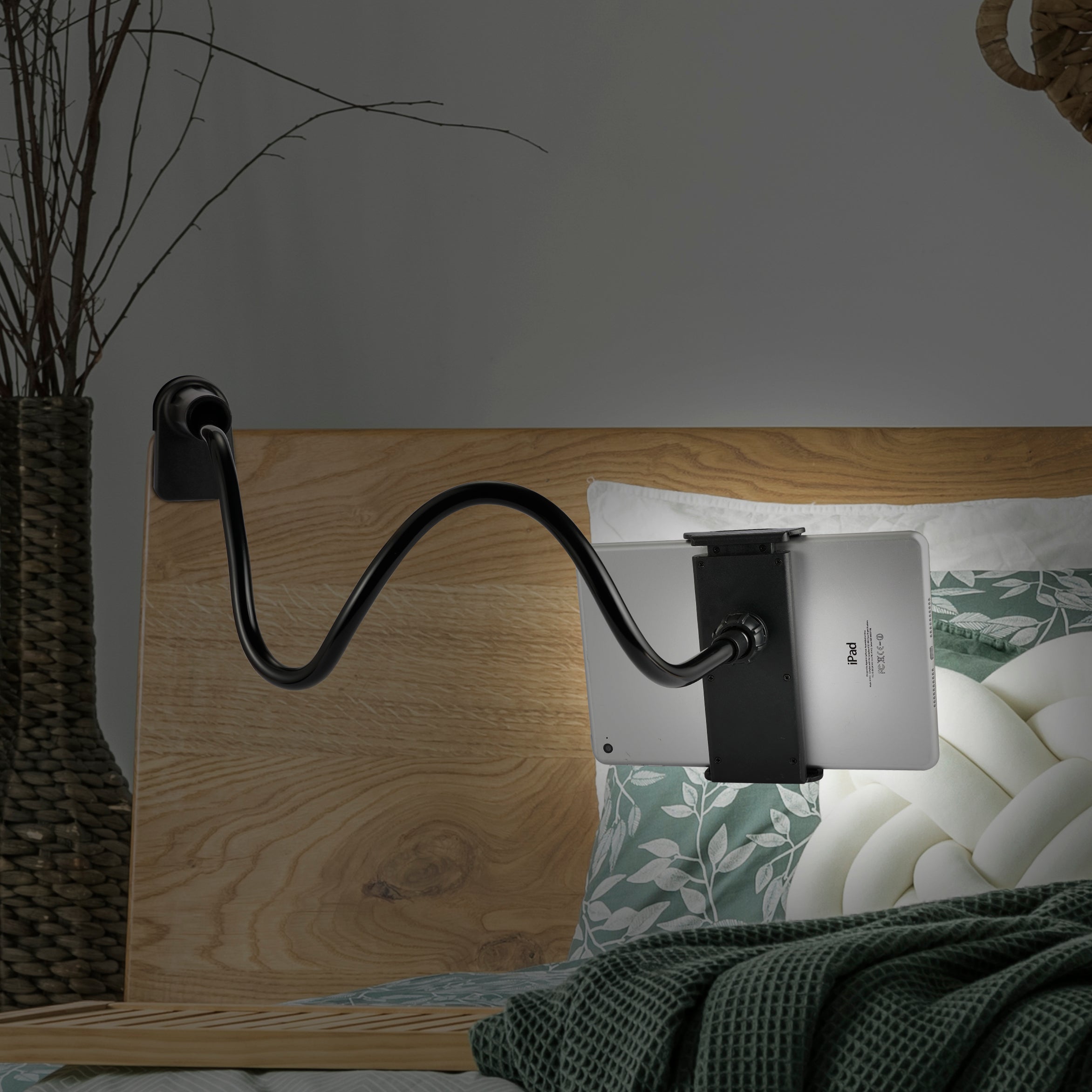 Goose Neck Tablet Clamp Desk Mount