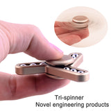 Metal Rattle Fidget Spinner Hand Toy for Kids and Adults