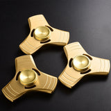 Aluminum Tri Fidget Toy Hand Spinner For Autism and ADHD and Stress Relief