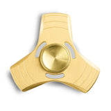 Aluminum Tri Fidget Toy Hand Spinner For Autism and ADHD and Stress Relief