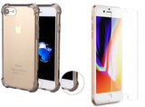 iPhone 7 / 7 Plus Case, Clear Anti-Scratch Soft Flexible Shock Absorption TPU Technology Cover