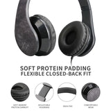 Laud Foldable Over-The-Ear Wired Headphones