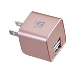 LAX Dual USB Wall Charger - Ultra Compact, Travel Friendly - ETL Listed (cETLus)